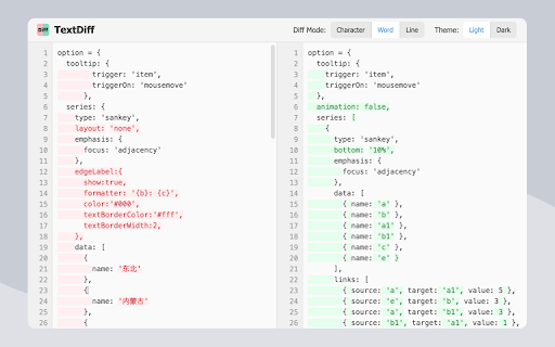 TextDiff from Chrome web store to be run with OffiDocs Chromium online TextDiff from Chrome web store to be run with OffiDocs Chromium online