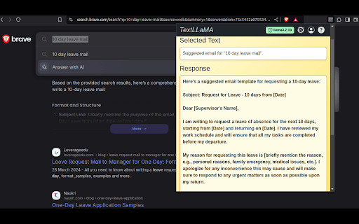 TextLLaMA from Chrome web store to be run with OffiDocs Chromium online TextLLaMA from Chrome web store to be run with OffiDocs Chromium online