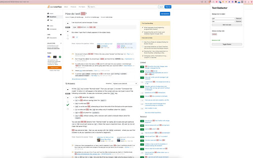 Text Redactor from Chrome web store to be run with OffiDocs Chromium online Text Redactor from Chrome web store to be run with OffiDocs Chromium online