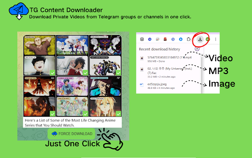 TG Content Downloader Telegram Downloader from Chrome web store to be run with OffiDocs Chromium online TG Content Downloader Telegram Downloader from Chrome web store to be run with OffiDocs Chromium online