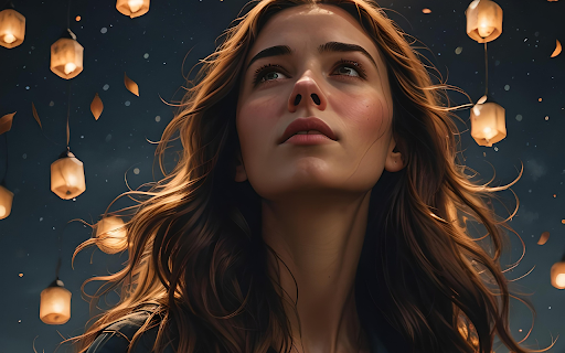 The girl and the rain of lanterns from Chrome web store to be run with OffiDocs Chromium online The girl and the rain of lanterns from Chrome web store to be run with OffiDocs Chromium online