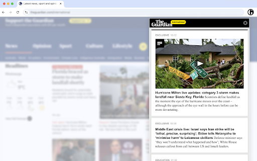 The Guardian International from Chrome web store to be run with OffiDocs Chromium online The Guardian International from Chrome web store to be run with OffiDocs Chromium online