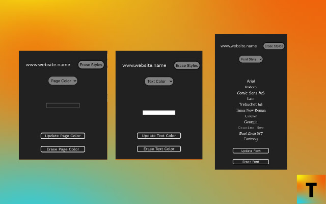 Themes Website Style Customizer from Chrome web store to be run with OffiDocs Chromium online Themes Website Style Customizer from Chrome web store to be run with OffiDocs Chromium online