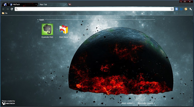 The Shattering Theme by VikiTech from Chrome web store to be run with OffiDocs Chromium online The Shattering Theme by VikiTech from Chrome web store to be run with OffiDocs Chromium online