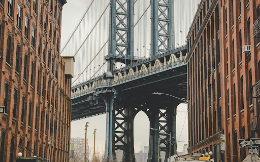 The Washington Bridge Viewed from Washington Street from Chrome web store to be run with OffiDocs Chromium online The Washington Bridge Viewed from Washington Street from Chrome web store to be run with OffiDocs Chromium online