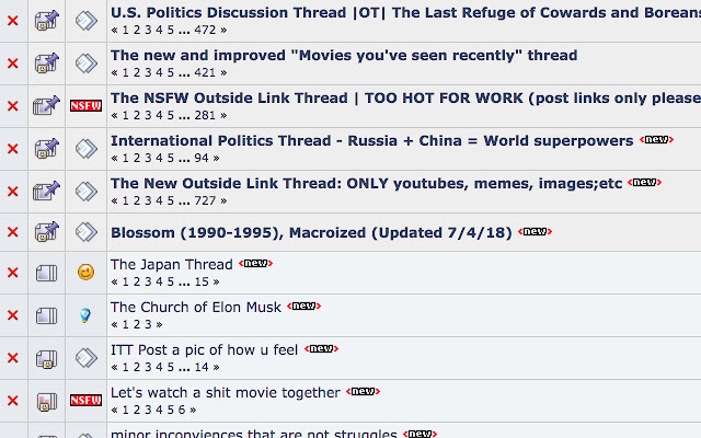 Thread Hider for The Bore from Chrome web store to be run with OffiDocs Chromium online Thread Hider for The Bore from Chrome web store to be run with OffiDocs Chromium online