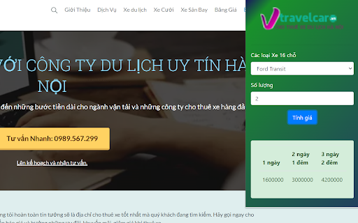 Thuê Xe 16 chỗ hà nội travelcar from Chrome web store to be run with OffiDocs Chromium online Thuê Xe 16 chỗ hà nội travelcar from Chrome web store to be run with OffiDocs Chromium online