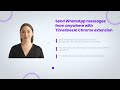 TimelinesAI universal WhatsApp integration from Chrome web store to be run with OffiDocs Chromium online TimelinesAI universal WhatsApp integration from Chrome web store to be run with OffiDocs Chromium online
