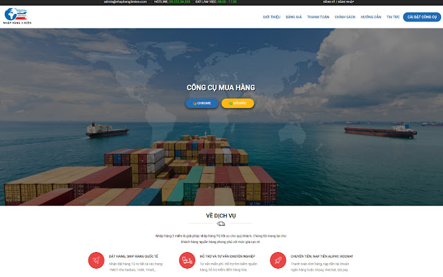 Tiện ích đặt hàng Nhập hàng 3 miền from Chrome web store to be run with OffiDocs Chromium online Tiện ích đặt hàng Nhập hàng 3 miền from Chrome web store to be run with OffiDocs Chromium online