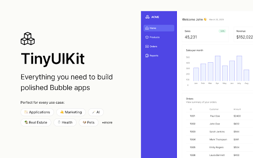 TinyUIKit from Chrome web store to be run with OffiDocs Chromium online TinyUIKit from Chrome web store to be run with OffiDocs Chromium online
