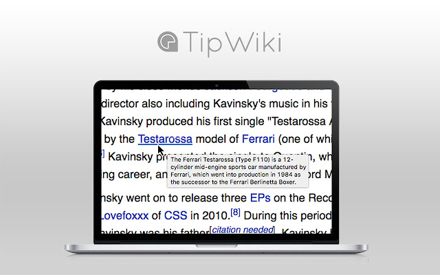 TipWiki from Chrome web store to be run with OffiDocs Chromium online TipWiki from Chrome web store to be run with OffiDocs Chromium online