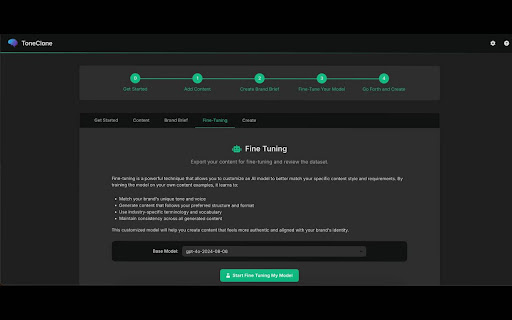 ToneClone from Chrome web store to be run with OffiDocs Chromium online ToneClone from Chrome web store to be run with OffiDocs Chromium online
