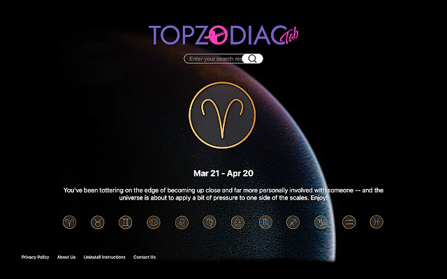 Top Zodiac Tab New Tab from Chrome web store to be run with OffiDocs Chromium online Top Zodiac Tab New Tab from Chrome web store to be run with OffiDocs Chromium online