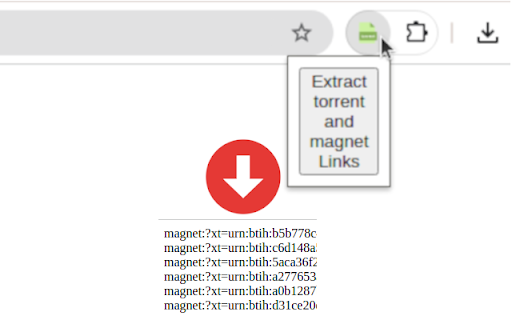Torrent Link Extractor from Chrome web store to be run with OffiDocs Chromium online Torrent Link Extractor from Chrome web store to be run with OffiDocs Chromium online