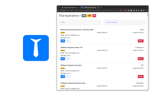 TrackBack from Chrome web store to be run with OffiDocs Chromium online TrackBack from Chrome web store to be run with OffiDocs Chromium online