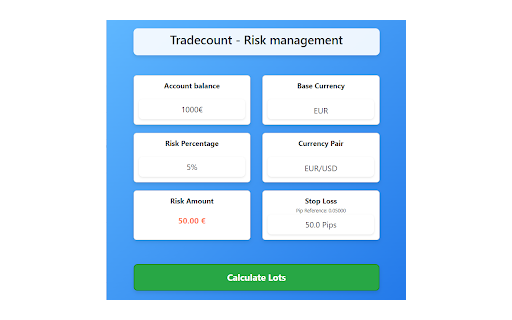 TradeCount from Chrome web store to be run with OffiDocs Chromium online TradeCount from Chrome web store to be run with OffiDocs Chromium online