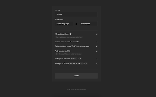Translate.St / Translator Dictionary from Chrome web store to be run with OffiDocs Chromium online Translate.St / Translator Dictionary from Chrome web store to be run with OffiDocs Chromium online