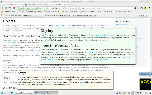 Translation on selection from Chrome web store to be run with OffiDocs Chromium online Translation on selection from Chrome web store to be run with OffiDocs Chromium online