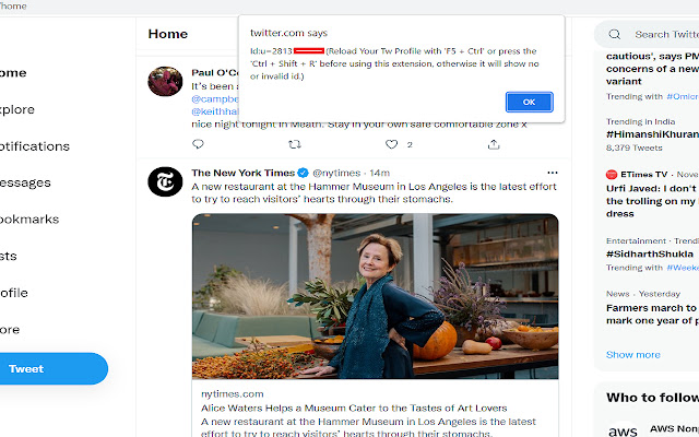 Tw Account Id Player from Chrome web store to be run with OffiDocs Chromium online Tw Account Id Player from Chrome web store to be run with OffiDocs Chromium online