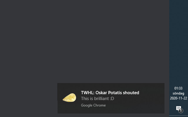TWHL Shoutbox Notifications from Chrome web store to be run with OffiDocs Chromium online TWHL Shoutbox Notifications from Chrome web store to be run with OffiDocs Chromium online