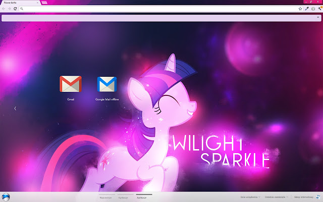 Twilight Sparkle Theme from Chrome web store to be run with OffiDocs Chromium online Twilight Sparkle Theme from Chrome web store to be run with OffiDocs Chromium online