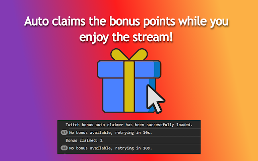 Twitch Channel Bonus Auto Clicker from Chrome web store to be run with OffiDocs Chromium online Twitch Channel Bonus Auto Clicker from Chrome web store to be run with OffiDocs Chromium online