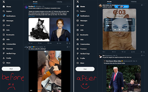 Twitter Feed Customiser from Chrome web store to be run with OffiDocs Chromium online Twitter Feed Customiser from Chrome web store to be run with OffiDocs Chromium online