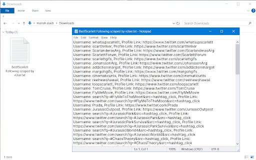 Twitter Following Scraper (by v User) from Chrome web store to be run with OffiDocs Chromium online Twitter Following Scraper (by v User) from Chrome web store to be run with OffiDocs Chromium online