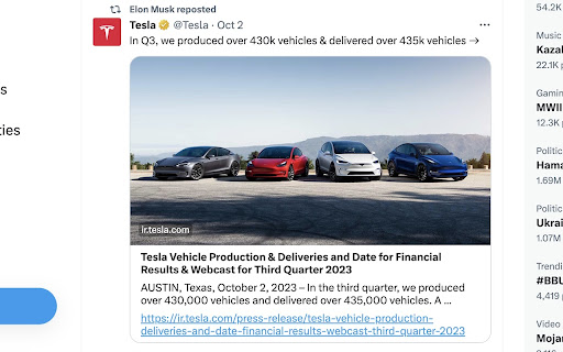 Twitter/X Meta from Chrome web store to be run with OffiDocs Chromium online Twitter/X Meta from Chrome web store to be run with OffiDocs Chromium online