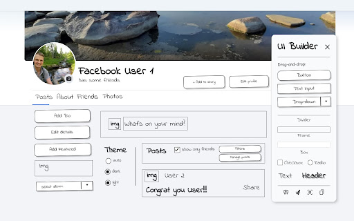 UI Builder – Mockup Tool from Chrome web store to be run with OffiDocs Chromium online UI Builder – Mockup Tool from Chrome web store to be run with OffiDocs Chromium online
