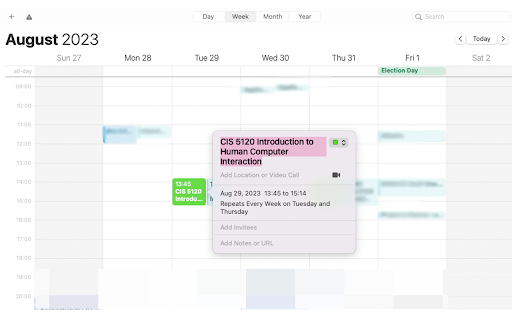 UPENN Course Calendar from Chrome web store to be run with OffiDocs Chromium online UPENN Course Calendar from Chrome web store to be run with OffiDocs Chromium online