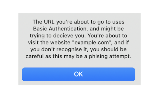 URL Basic Auth Warning from Chrome web store to be run with OffiDocs Chromium online URL Basic Auth Warning from Chrome web store to be run with OffiDocs Chromium online