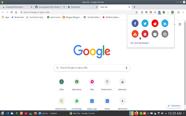 URL Sharer from Chrome web store to be run with OffiDocs Chromium online URL Sharer from Chrome web store to be run with OffiDocs Chromium online