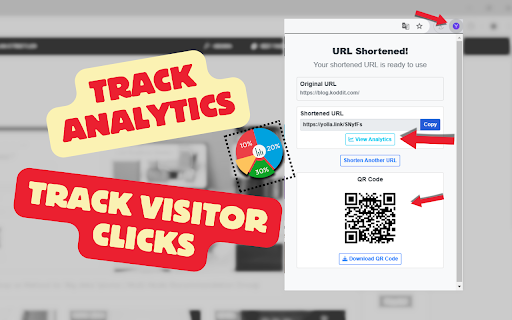URL Shortener and QR Generator with Analytics | Yolla.Link from Chrome web store to be run with OffiDocs Chromium online URL Shortener and QR Generator with Analytics | Yolla.Link from Chrome web store to be run with OffiDocs Chromium online