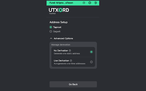 UTXORD Wallet from Chrome web store to be run with OffiDocs Chromium online UTXORD Wallet from Chrome web store to be run with OffiDocs Chromium online