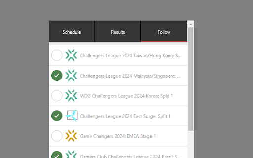 Valorant Pro Matches from Chrome web store to be run with OffiDocs Chromium online Valorant Pro Matches from Chrome web store to be run with OffiDocs Chromium online