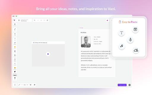 Vani from Chrome web store to be run with OffiDocs Chromium online Vani from Chrome web store to be run with OffiDocs Chromium online