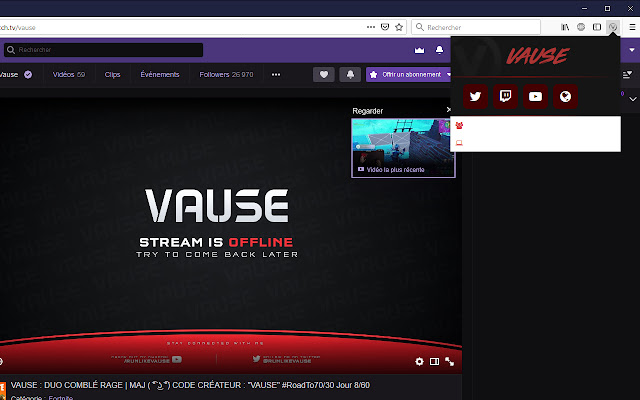 Vause Live Extension from Chrome web store to be run with OffiDocs Chromium online Vause Live Extension from Chrome web store to be run with OffiDocs Chromium online