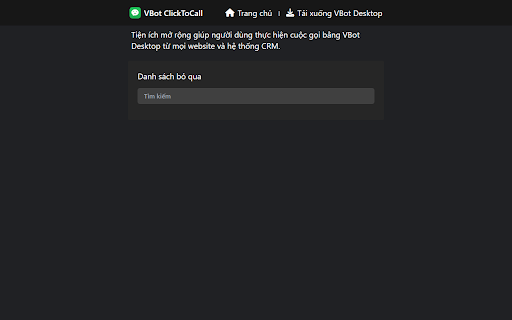 VBot Click to Call from Chrome web store to be run with OffiDocs Chromium online VBot Click to Call from Chrome web store to be run with OffiDocs Chromium online