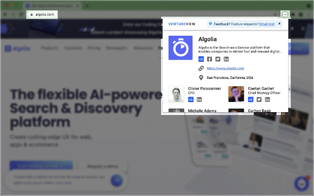 Venture View from Chrome web store to be run with OffiDocs Chromium online Venture View from Chrome web store to be run with OffiDocs Chromium online