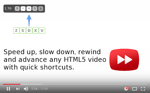Video Speed Controller (Magnus Fork) from Chrome web store to be run with OffiDocs Chromium online Video Speed Controller (Magnus Fork) from Chrome web store to be run with OffiDocs Chromium online