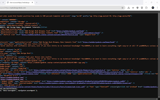 View Page Source from Chrome web store to be run with OffiDocs Chromium online View Page Source from Chrome web store to be run with OffiDocs Chromium online