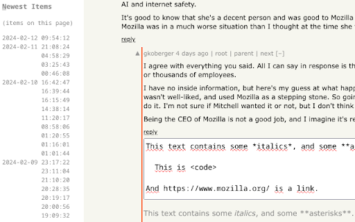 ViHN: Vim for Hacker News from Chrome web store to be run with OffiDocs Chromium online ViHN: Vim for Hacker News from Chrome web store to be run with OffiDocs Chromium online