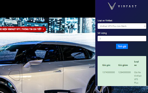 VinFast Sài Gòn from Chrome web store to be run with OffiDocs Chromium online VinFast Sài Gòn from Chrome web store to be run with OffiDocs Chromium online