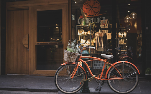 Vintage Bike in Front of Clementine’s from Chrome web store to be run with OffiDocs Chromium online Vintage Bike in Front of Clementine’s from Chrome web store to be run with OffiDocs Chromium online
