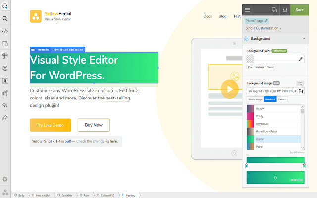 Visual CSS Editor from Chrome web store to be run with OffiDocs Chromium online Visual CSS Editor from Chrome web store to be run with OffiDocs Chromium online
