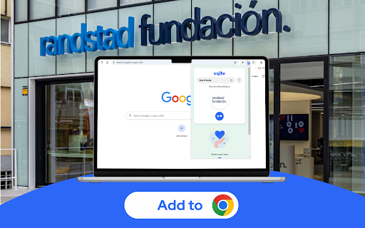 Volte for Randstad Foundation from Chrome web store to be run with OffiDocs Chromium online Volte for Randstad Foundation from Chrome web store to be run with OffiDocs Chromium online