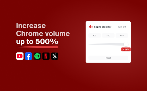 Volume Boost from Chrome web store to be run with OffiDocs Chromium online Volume Boost from Chrome web store to be run with OffiDocs Chromium online