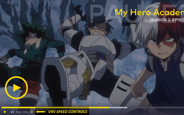 VRV Speed Controls from Chrome web store to be run with OffiDocs Chromium online VRV Speed Controls from Chrome web store to be run with OffiDocs Chromium online
