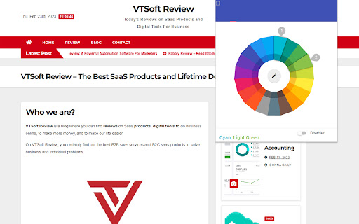 VTSoft Review from Chrome web store to be run with OffiDocs Chromium online VTSoft Review from Chrome web store to be run with OffiDocs Chromium online